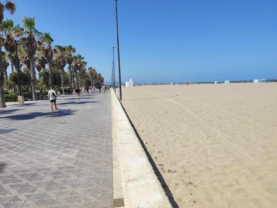 Ferienwohnung El Rinconcito Del Cabanyal Valencia Exterior foto