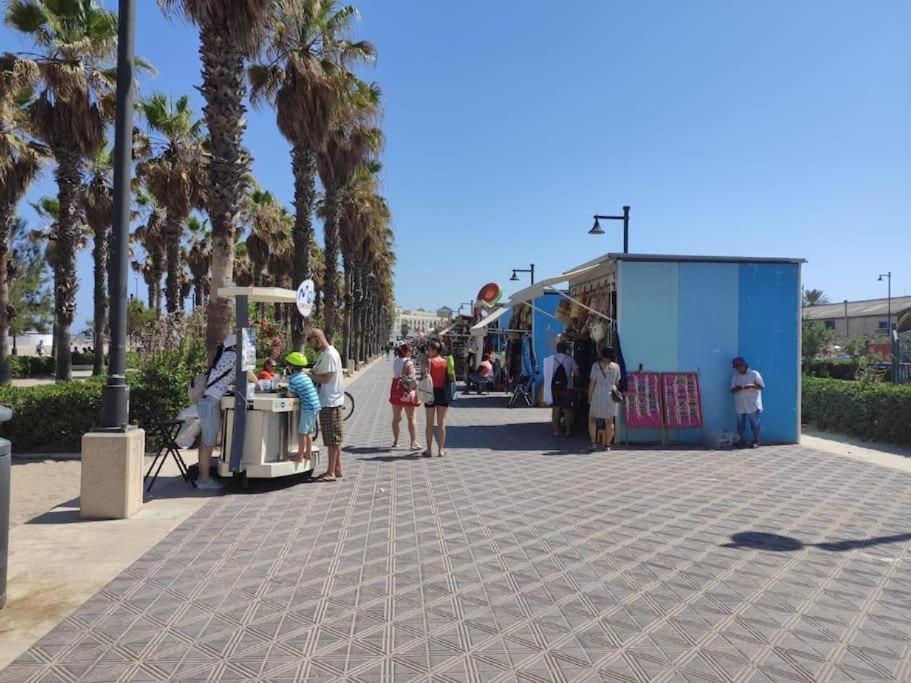 Ferienwohnung El Rinconcito Del Cabanyal Valencia Exterior foto