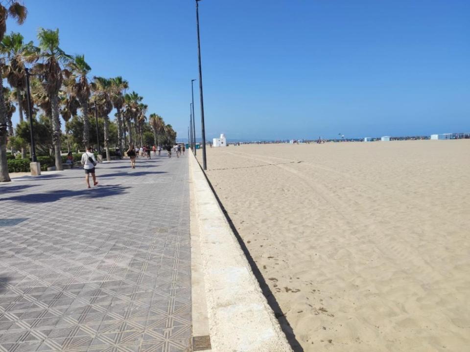 Ferienwohnung El Rinconcito Del Cabanyal Valencia Exterior foto